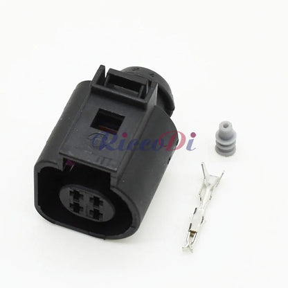 4 Hole 4B0 973 812 4B0973812 4B0 973 712 Male Female 1.5mm Water Temperature Sensor Plug Connector for VW
