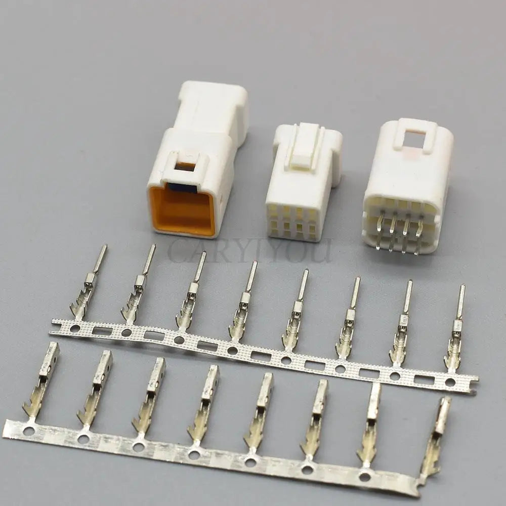 08T-JWPF-VSLE-D / B08B-JWPF-SK-P / 08R-JWPF-VSLE-D JST JWPF 8-Pin Waterproof Automotive Connector — Male Female Docking Plug