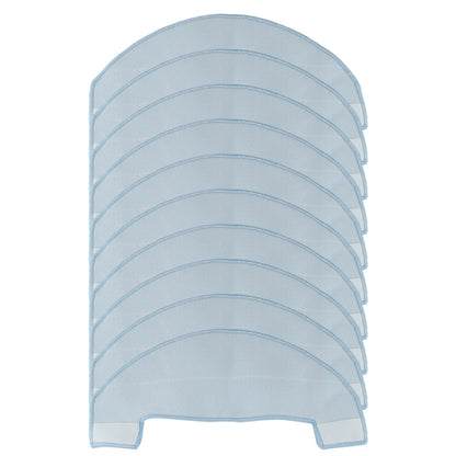 Mop Cloth Kit for ATVEL and For SmartGyro R80 Vacuum Cleaner Microfiber Material Choose Between 4 Pack or 10 Pack