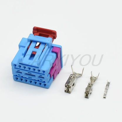 8K0972483D / 4F0972575D Automotive 17-Pin Power Seat Connector — VW / Audi Electric Seat with Memory & Heating