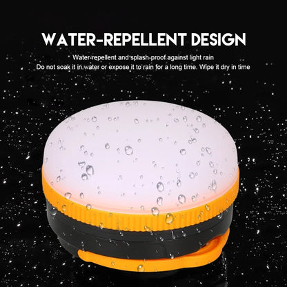 Portable LED Camping Light 3 Lighting Modes Use 3*AAA Battery Camp Lamp For Outdoor Waterproof Camping Hiking Emergency Lantern