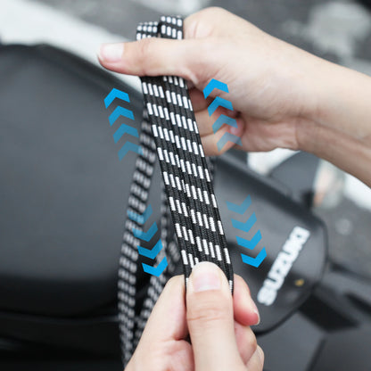60/90cm Car Motocycle Strap Rope Elastic Luggage Straps Belts Hooks for Bicycle Bike Suitcase Carrier Fixed Installation Racks