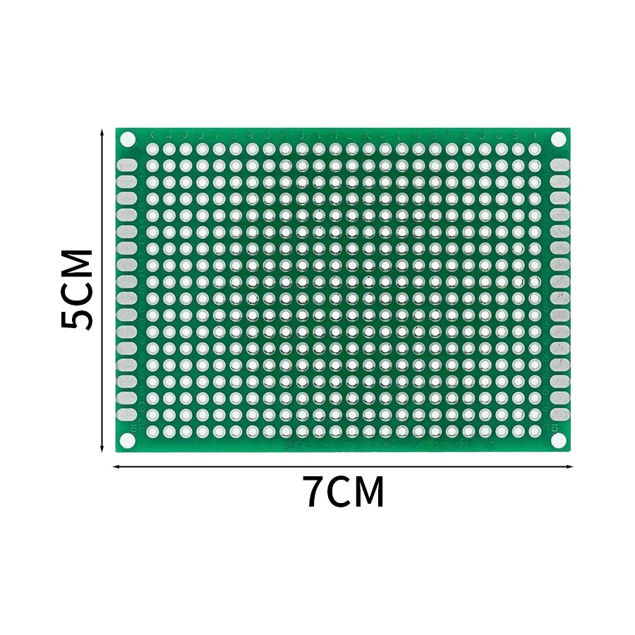 Double-Sided Prototype PCB Board — Universal Printed Circuit Board for DIY Electronics