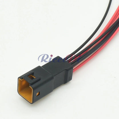 08T-JWPF-VSLE-D / B08B-JWPF-SK-P / 08R-JWPF-VSLE-D JST JWPF 8-Pin Waterproof Automotive Connector — Male Female Docking Plug