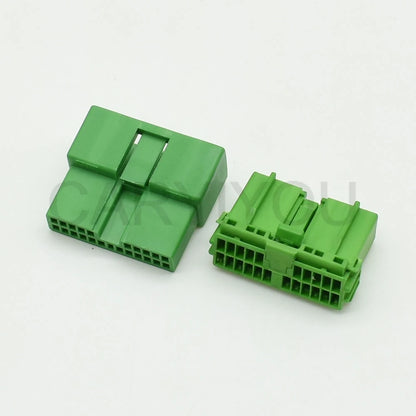 1 Set 22 Pin Automobile Instrument Connector Car Central Control Plug Socket IL-AG5-22P-D3C1 IL-AG5-22S-D3C1 For Honda Volvo JAE