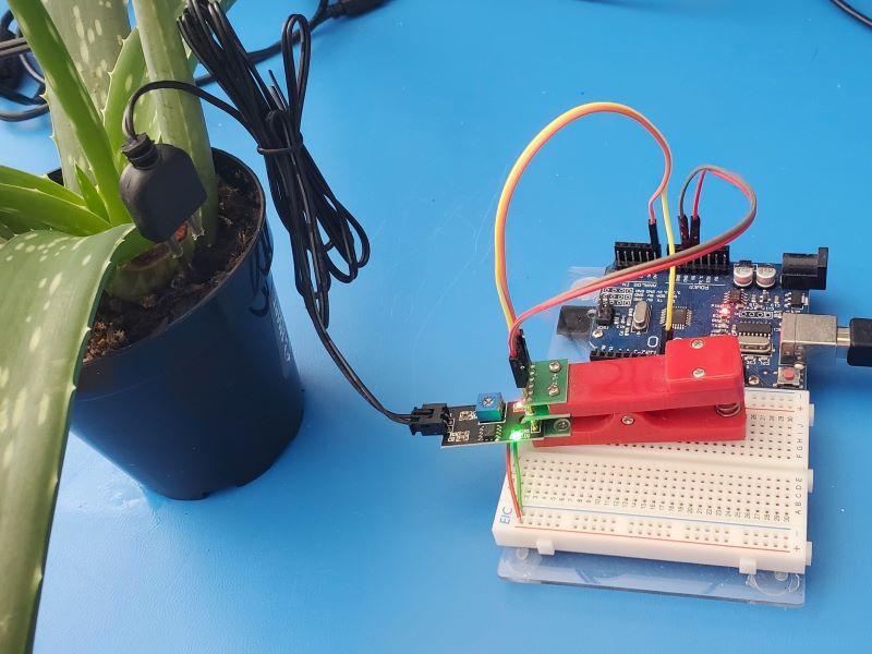 Soil Moisture Sensor Module with Probes