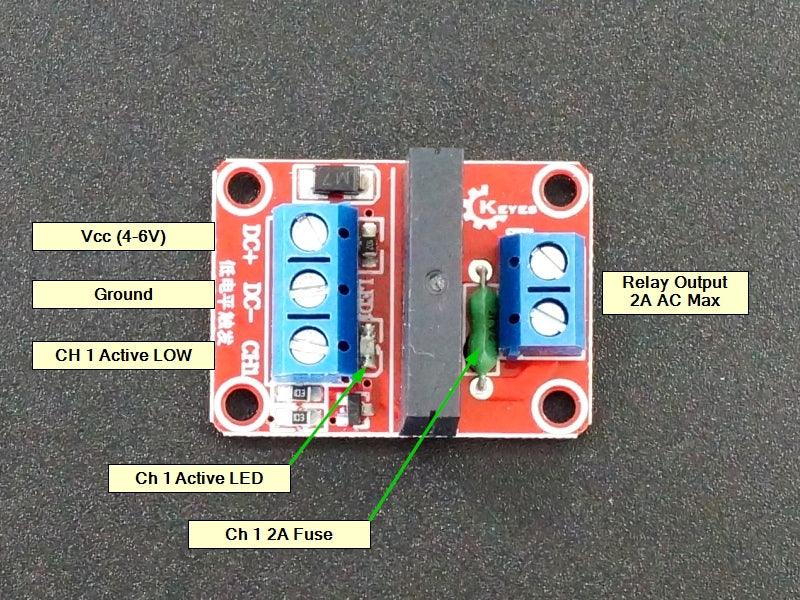 Solid State AC Relay Module 5V x 1