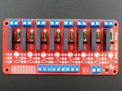 Solid State AC Relay Module 5V x 8