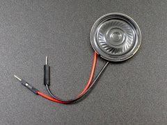 Speaker 36mm 0.5W 8 Ohm with Breadboard Jumpers