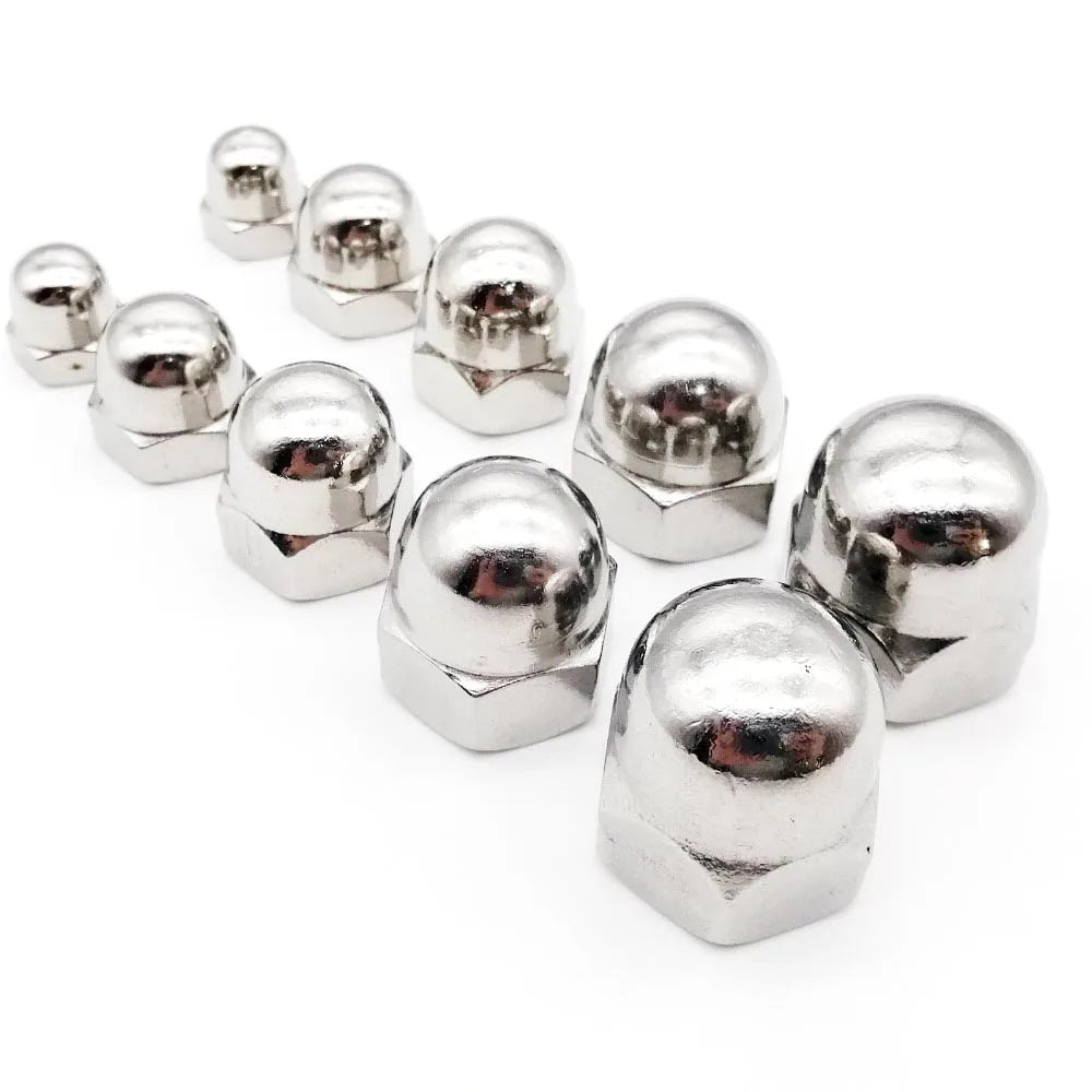 Stainless_Steel_Acorn_Cap_Nut_M3_DIN_Standard