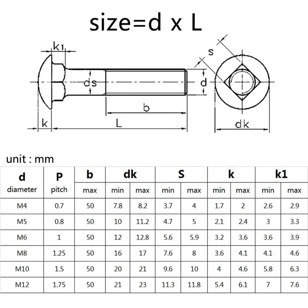 Steel_Carriage_Bolt_M4_GB12_DIN603_100mm