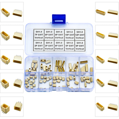 Surface_Mount_Vertical_Header_JST_SH1.0_Assortment