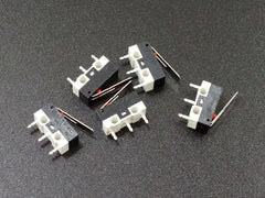 Miniature Microswitch with Lever SPDT, 1A (5-Pack)