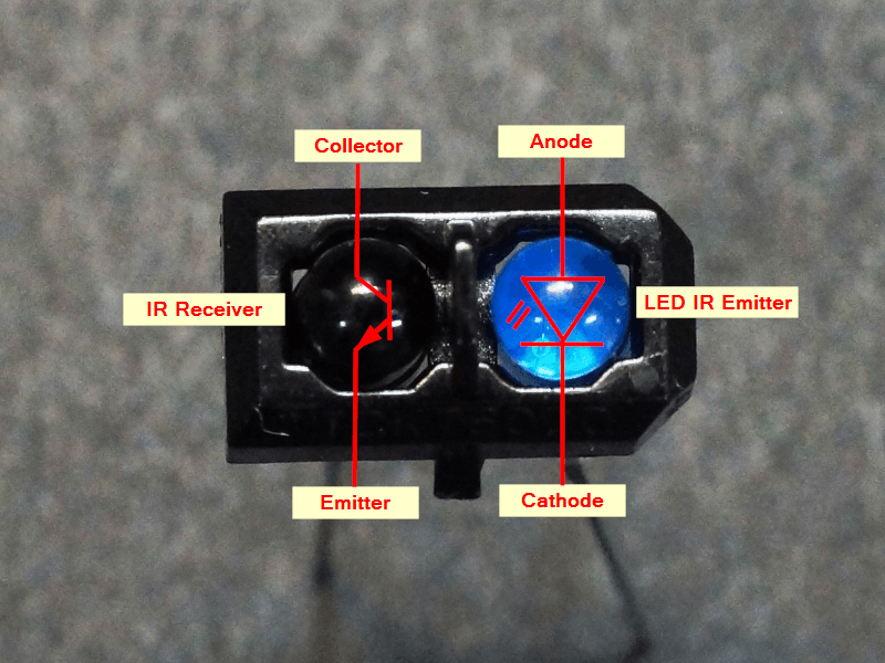 TCRT5000 IR Reflective Optical Sensor (2-Pack)