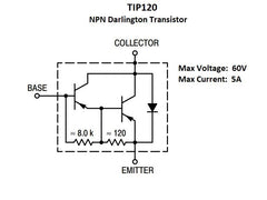 TIP120 NPN Darlington Power Transistor 60V/5A