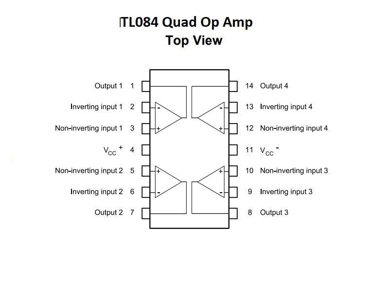 TL084 Quad Op-Amp