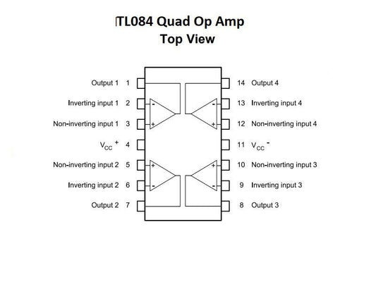 TL084 Quad Op-Amp