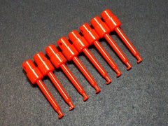 Test Clip, Hook Grip Large, Red (8-Pack)