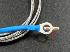 Thermocouple K-Type M6 Ring Terminal Sensor 1M