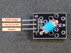 Ball Tilt Switch Module