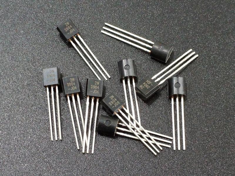 2N3904 NPN General Purpose Transistor (10-Pack)