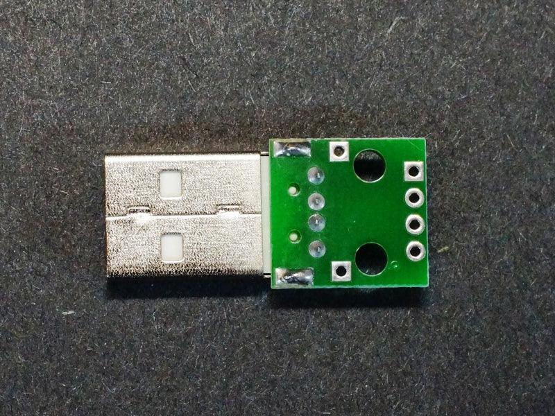 USB Type B Female to 2.54mm Header Breakout