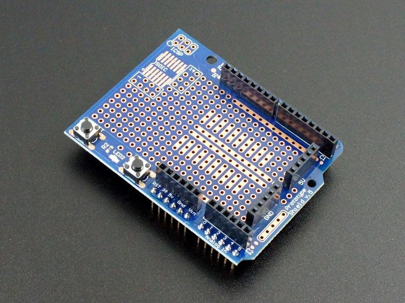 Uno Proto Shield and SYB-170 Breadboard