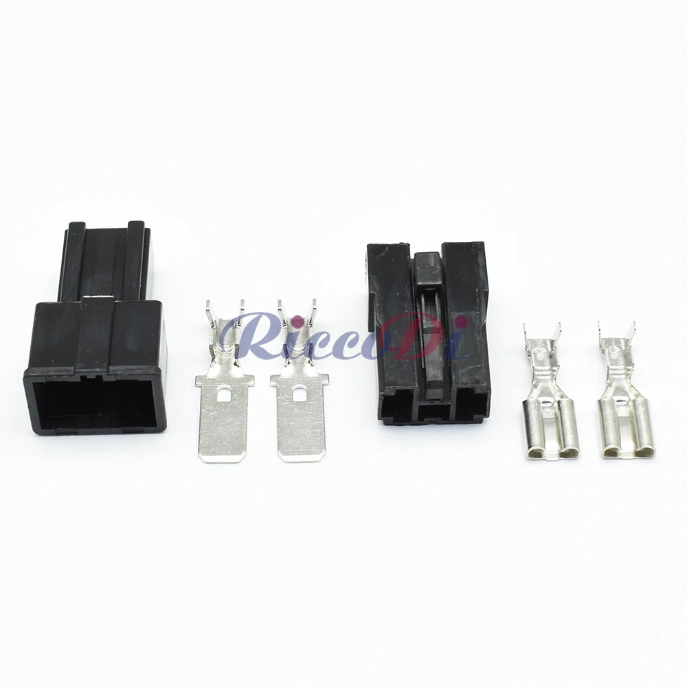 high-quality 2 pin unsealed automotive connector for durable car wiring harness connections