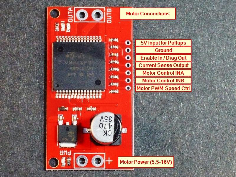 VNH2SP30 Single Monster Motor Driver Module