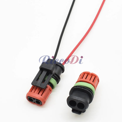 vehicle electrical wire harness plug socket with sealed design for stable connection