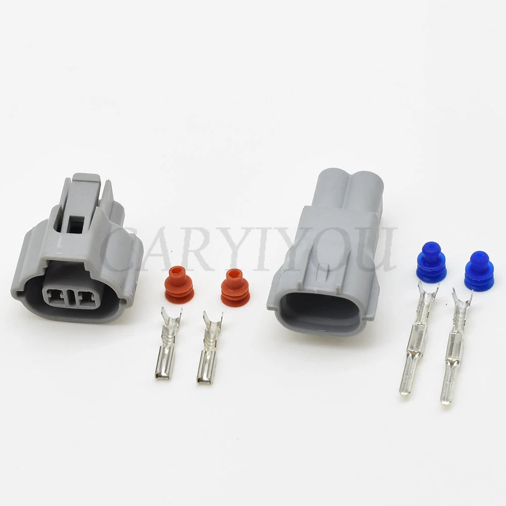 secure 2 pin automotive wire harness sensor connector plug for engine and car electronics