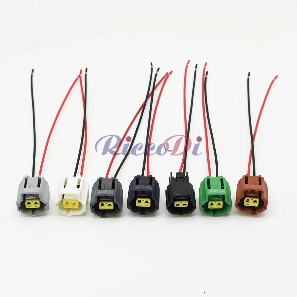 automotive 2 pin wire harness connector for secure water temperature sensor installation