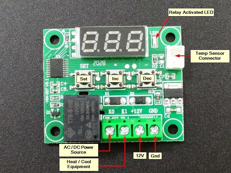 W1209 Temperature Controller Module