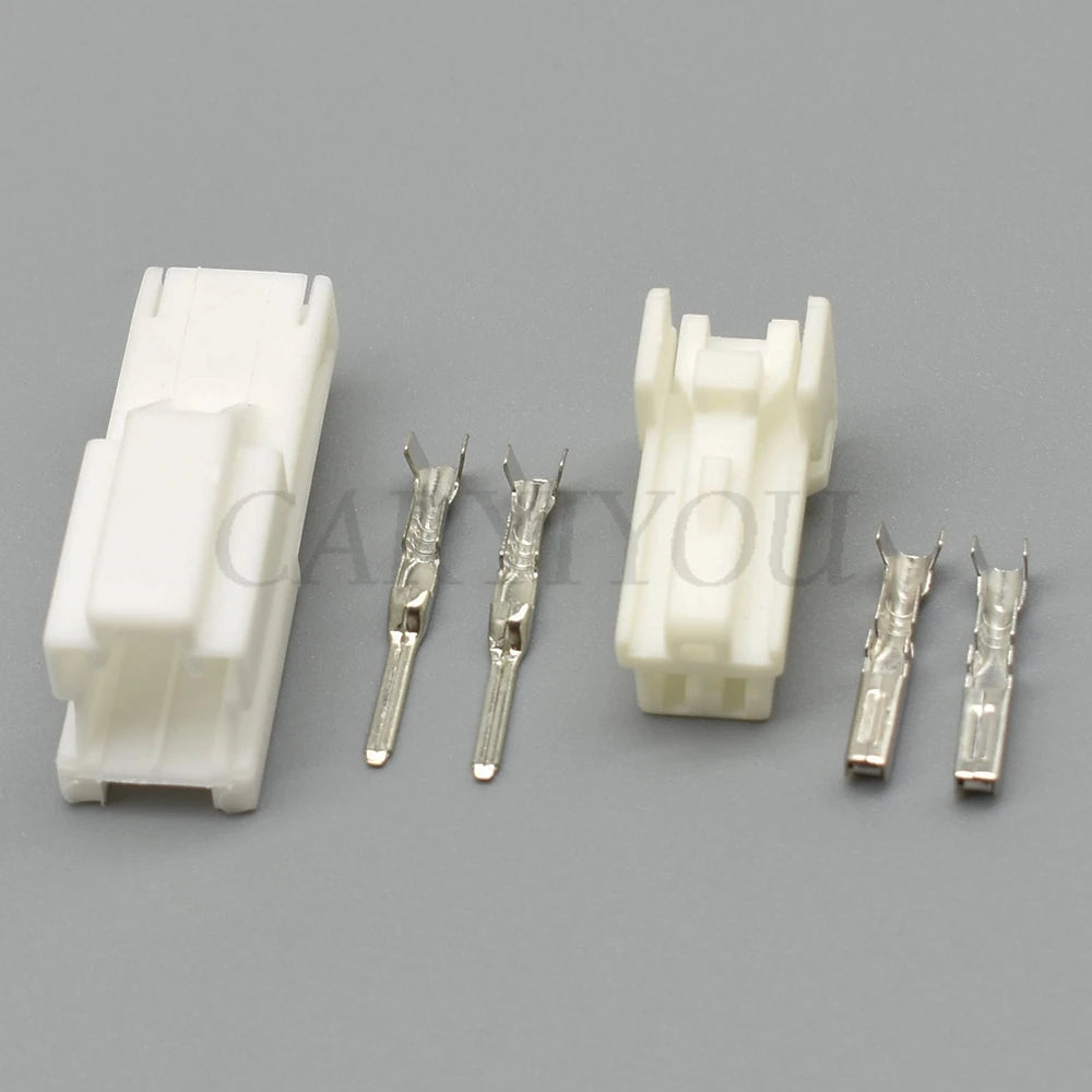 automotive connector socket for wiring harness, suitable for car light circuits and electrical systems