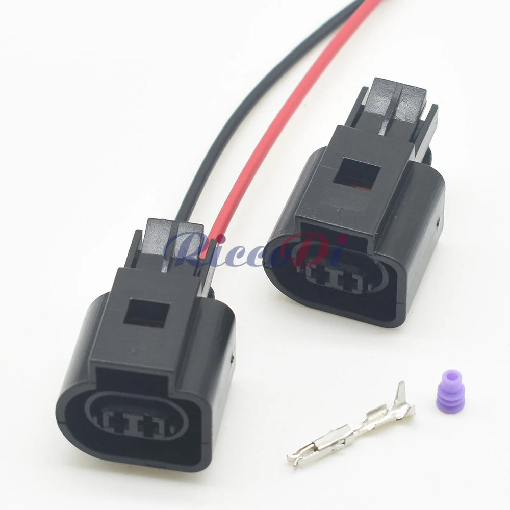 Durable waterproof plastic housing of automotive ABS speed sensor connector 6N0973702 6N0 973 702