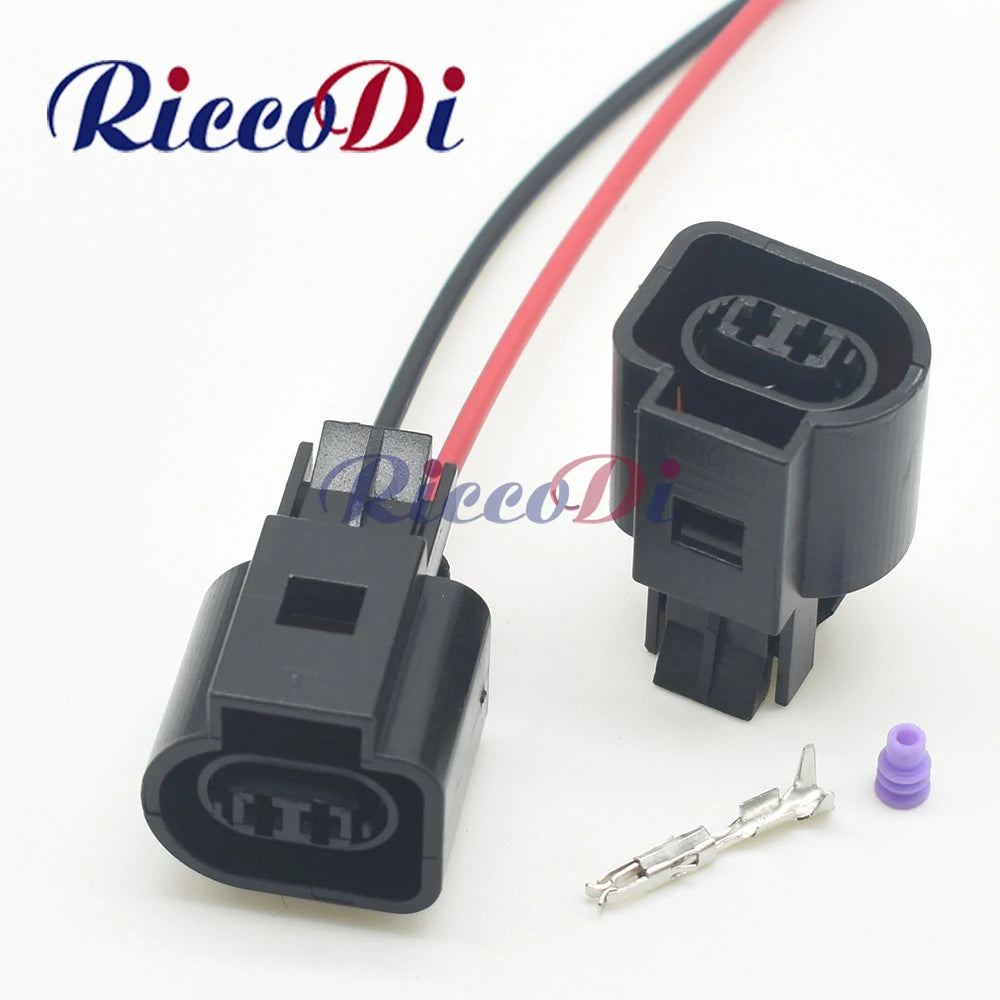2-pin automotive waterproof ABS speed sensor connector plug socket 6N0973702 6N0 973 702 showing full plug design