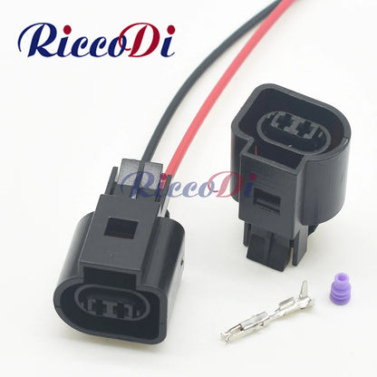 2-pin automotive waterproof ABS speed sensor connector plug socket 6N0973702 6N0 973 702 showing full plug design