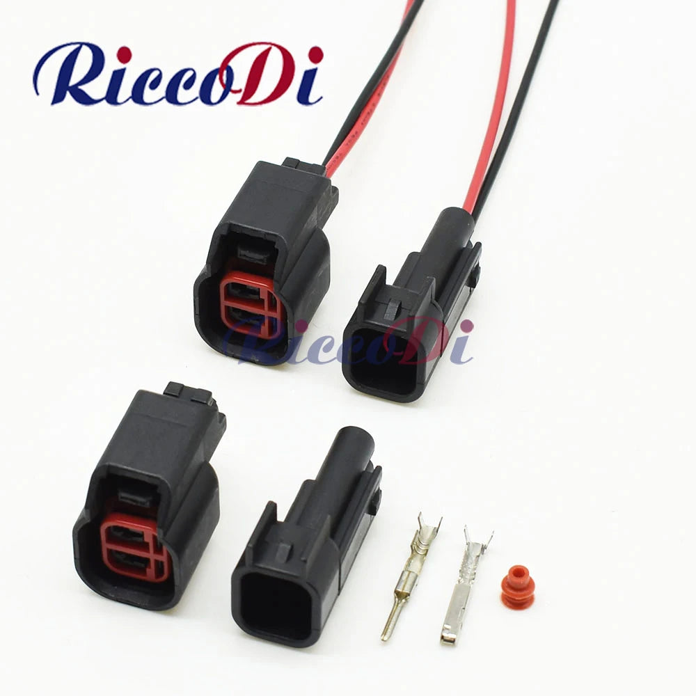2 pin automotive air conditioner compressor connector harness socket with ABS sensor plug for Ford Mondeo and Focus