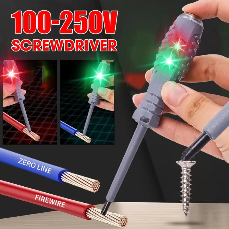 AC voltage induction tester pen for safe power detection