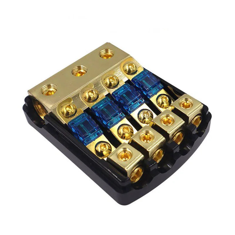 AGU 60A fuse holder splitter with fuse core for yacht and car audio systems