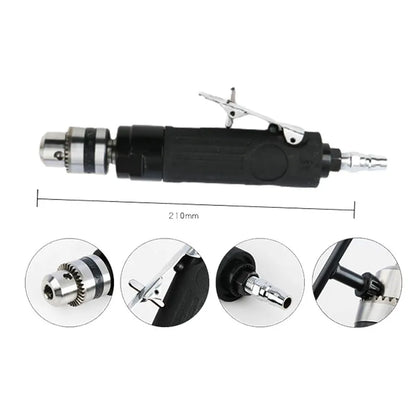 3/8 inch pneumatic air drill used for metal drilling applications