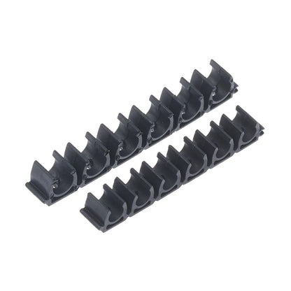Pneumatic tube air hose fixing clamp 6 way