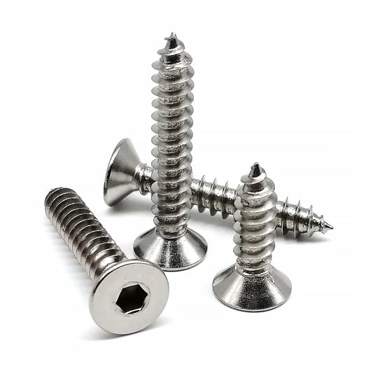 allen-hex-socket-304-stainless-steel-flat-countersunk-wood-screw