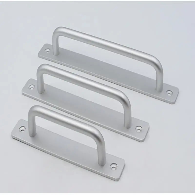 New aluminium alloy punch-free furniture cabinet handle for sliding doors