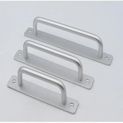 New aluminium alloy punch-free furniture cabinet handle for sliding doors