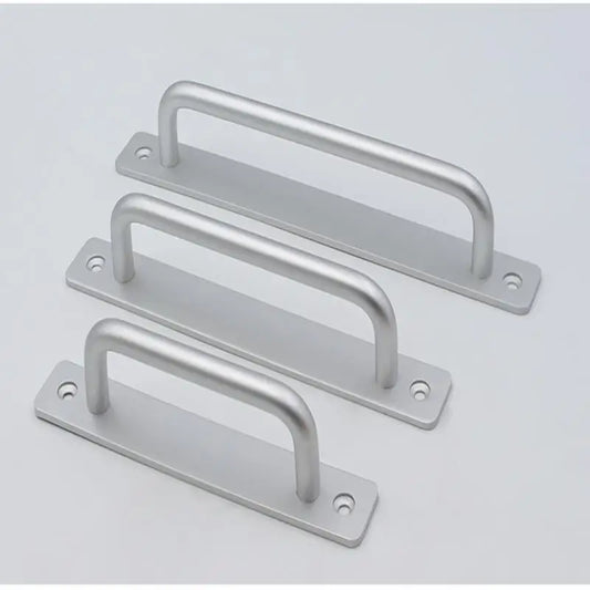 New aluminium alloy punch-free furniture cabinet handle for sliding doors