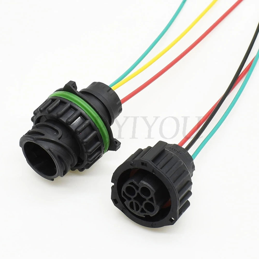 Heavy duty application of AMP 3 Pin waterproof circular connector for truck and industrial machinery