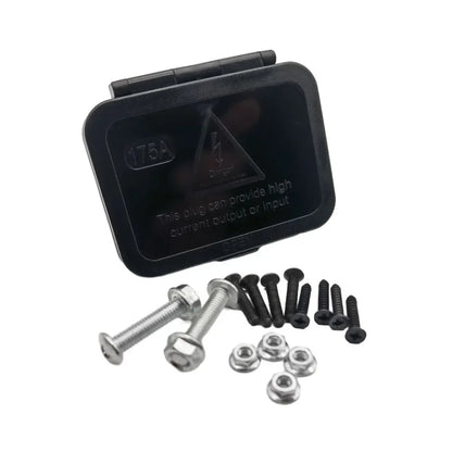 175A Anderson plug connector flush mount bracket panel cover used for caravan wire connector installation