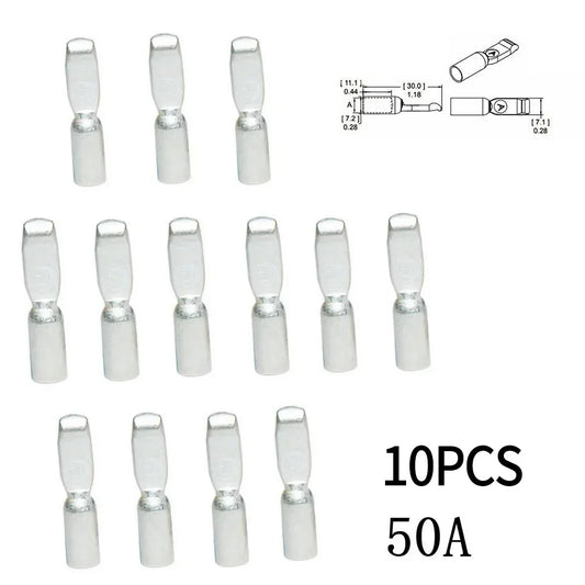 Anderson plug terminal contacts pins and lugs 50–120A for 12AWG forklift power and energy adapter accessories