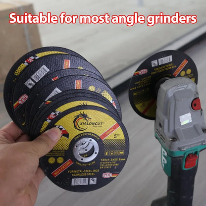 Angle grinder cutting wheel for metal work